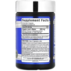 ALLMAX, ежовик гребенчатый, 600 мг, 60 растительных капсул (300 мг в 1 капсуле)